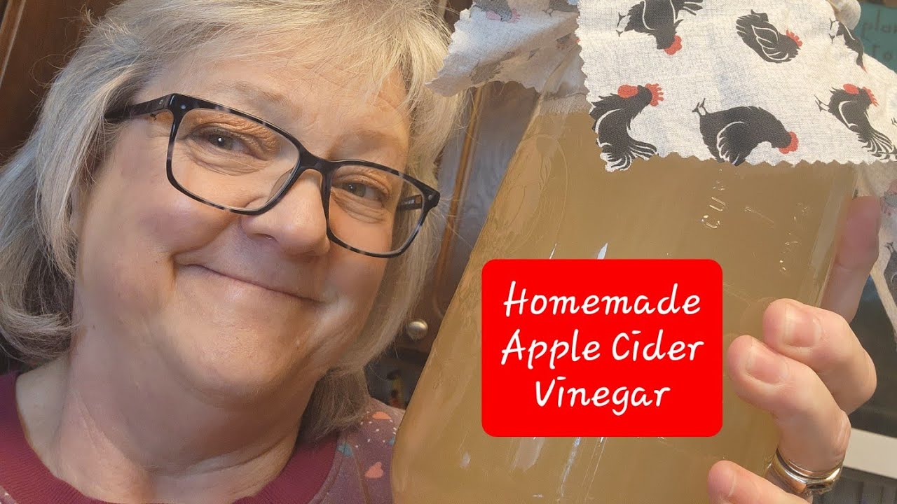 Homemade Apple Cider Vinegar Finished - YouTube