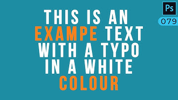 How to use the spell checker in Adobe Photoshop