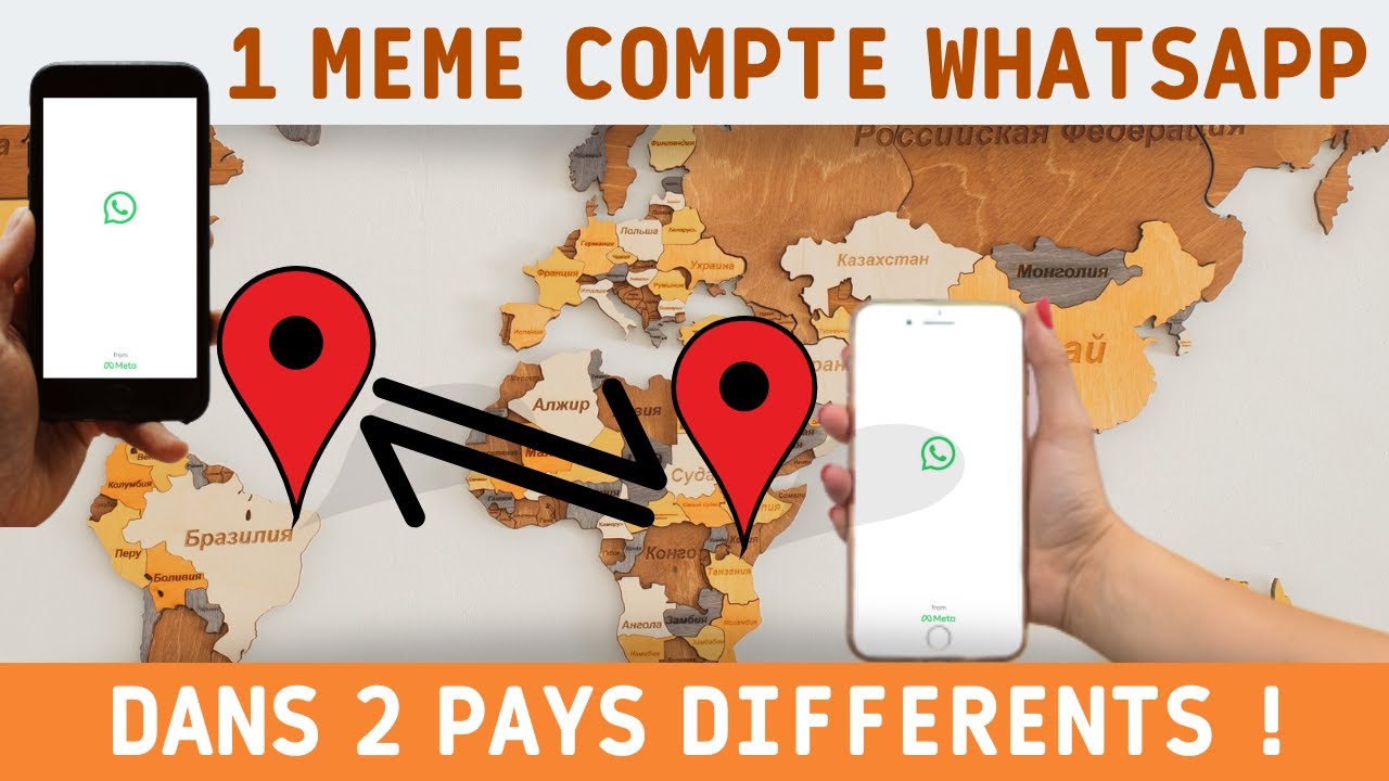 ASTUCE WHATSAPP ANDROID : CONNECTER 1 MEME COMPTE WHATSAPP SUR 2