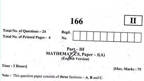 Ap Inter First year Maths1A 💯Pre-final 2024-25 | Ap Inter 1st year 💯V.imp Maths1A 🥳Paper 2024-25
