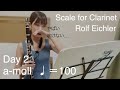 アイヒラー｜クラリネットでスケール練習！a-moll｜eichler scale for clarinet