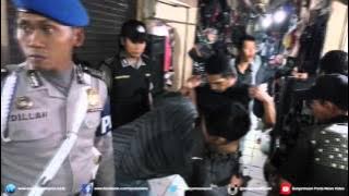 Polsek Banjarmasin Tengah 'Obok-obok' Pasar Sentra Antasari