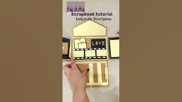 Scrapbook Tutorial #crafterparul #trending #diy #diycrafts #scrapbook #viralshorts #shorts #youtube