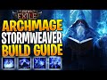 INSANE DPS WITH ARCHMAGE STORMWEAVER BUILD! Path of Exile 2 Stormweaver Build Guide