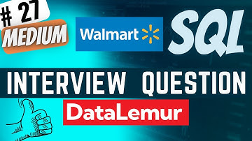 WALMART Interview Question Solved - SQL | "Histogram of Users and Purchases" | Everyday Data Science