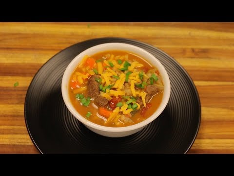 Beef Barley Soup -how to cook barley - healthy soup dinner recipes - homemade soups