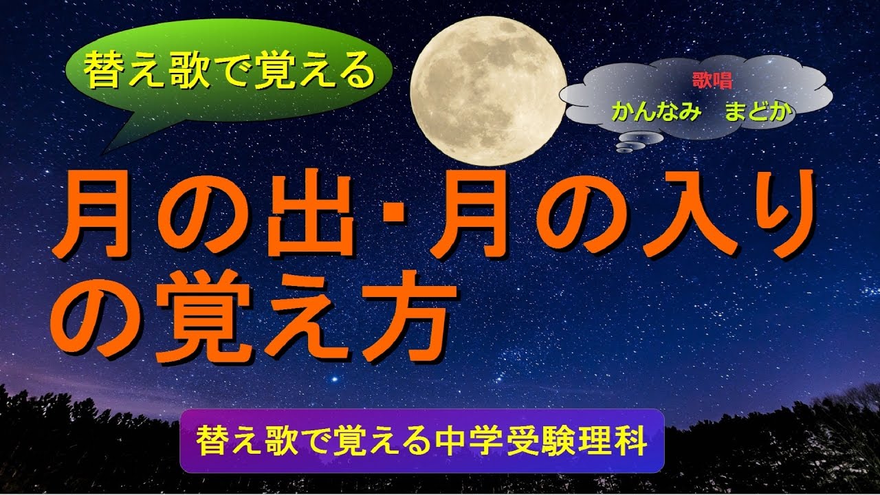 地学関係 替え歌で覚える中学受験理科 社会