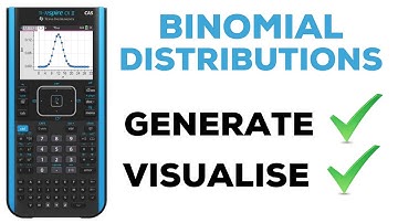 How to GRAPH a Binomial Distribution on the TI-Nspire CX II CAS (binompdf)