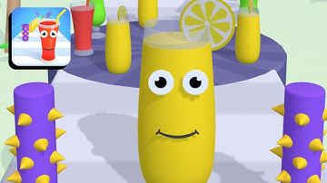 JUICE RUN 🥤🧃 Mobile Gameplay All Levels Walkthrough iOS, Android New Game Update Max Level 17