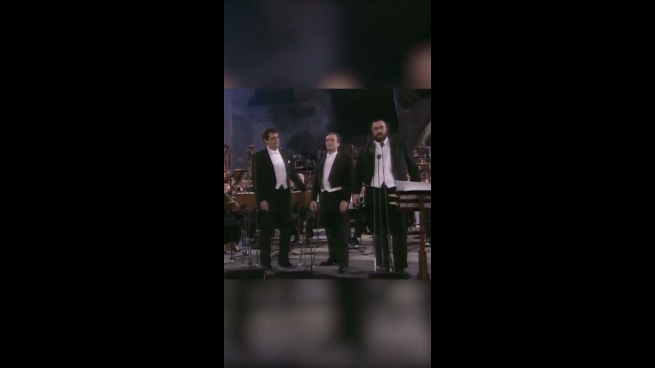 Pavarotti Performs Nessun Dorma With The Three Tenors An Iconic Performance Wouldn T You Agree 