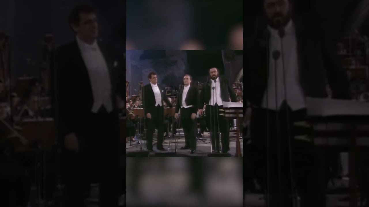 Pavarotti Performs Nessun Dorma With The Three Tenors An Iconic