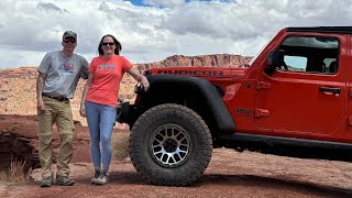 We went to Moab Utah and Rented a Jeep!
