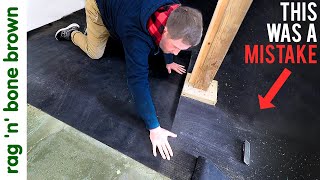 Upgrading My Workshop Floor // The Ultimate Garage Flooring
