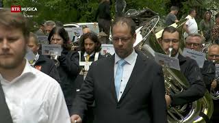 Musikgesellschaft Flims - Joe-Marsch l Klosters 2024 I RTR Musica