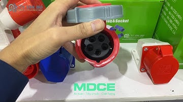 MD 2152 ổ cắm công nghiệp 16A 5 chấu IP67