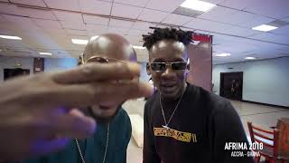 Mr. Eazi & Guiltybeatz at AFRIMA 2018 (featuring top Africa Stars, Legends and Superstars)