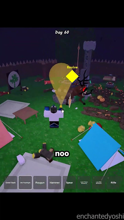 the deer in 99 nights in the forest #roblox