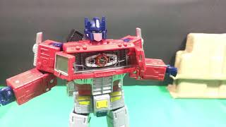 Transformers Stop Motion - Optimus Prime Animation Test (24 Frames)