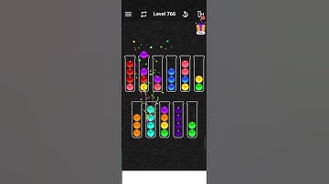 Level 766 of Ball Sort Color Puzzle