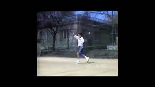 Історія тенісного клубу Унікорт. 1992 рік. Перше тренування на вулиці. Поляков - Пономарь