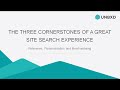 Webinar The 3 Cornerstone of a Great Site Search Experience