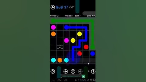 Flow Bridges - level 37 challenge pack 7 x 7