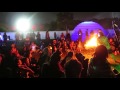 Fire spinners at okeechobee music festival