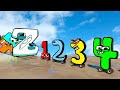 Number Lore CARS vs Alphabet Lore WALLS