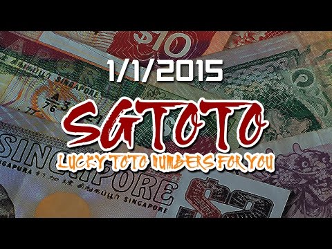 1-1-2015 TOTO Lucky Numbers for you!