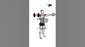 DUMBBELL LATERAL TO FRONT RAISE - Shoulders Workout #fitness #bodybuilding #shorts