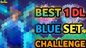 SPECIAL 1 DL BLUE SET CHALLENGE (NEW SET) | Growtopia - Set Challenge #141