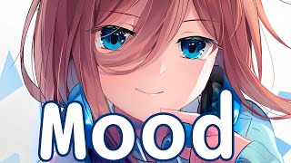 Nightcore → Mood (Female Version) - Lyrics