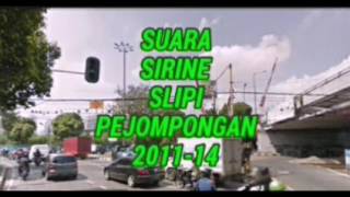 Suara Sirine PJL 41 Karet Bivak ( Slipi Pejompongan )