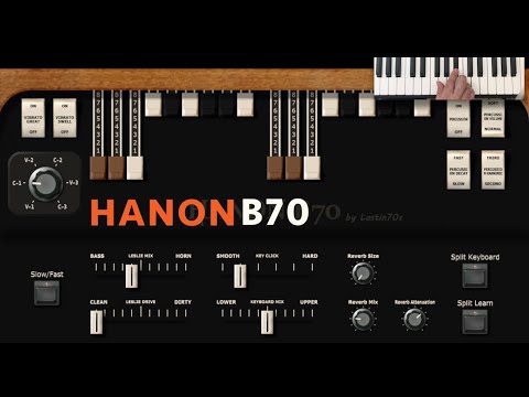 HaNon B70 organ vst