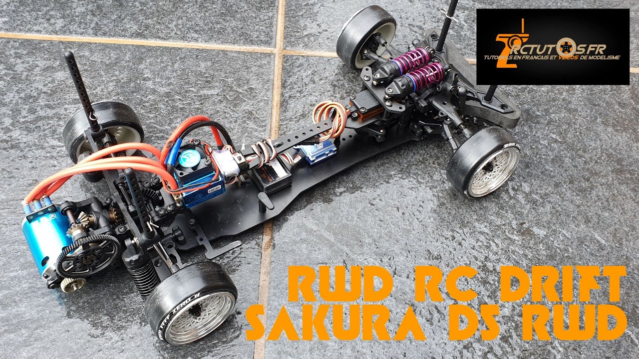 RWD RC DRIFT Sakura D5 3Racing first test- RC DRIFT- RCTutos #332 - YouTube