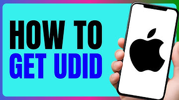 how to get UDID on iPhone step by step