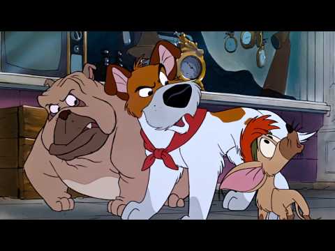 [1080p HD] Oliver & Company - He's family, He's blood (clip)