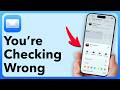 You're Checking Your iPhone Email Wrong! Try This Instead