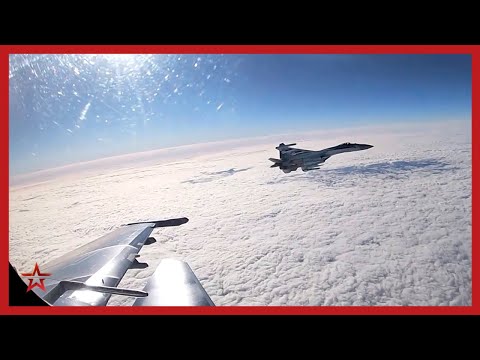 Су-35 перехватил самолет условного нарушителя на учениях «Союзная решимость - 2022»