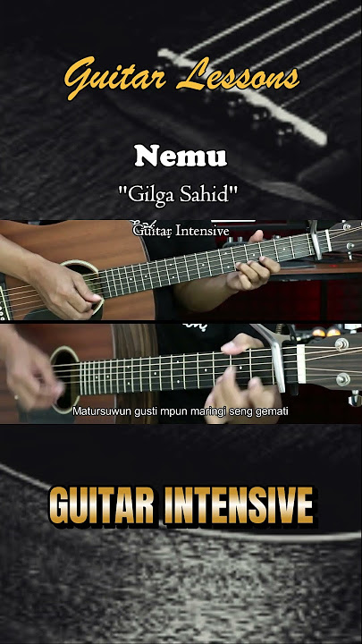 Nemu - Gilga Sahid | Tutorial Gitar Mudah dan Lirik #chordgitar