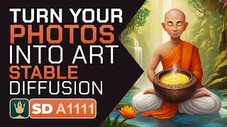 Turn Your Photos into Cool Illustrations with Stable Diffusion