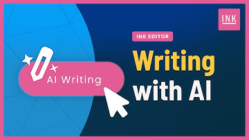 INK for All - Tutorial - Editor - Writing with AI