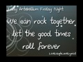 Video Friday night Lady Antebellum