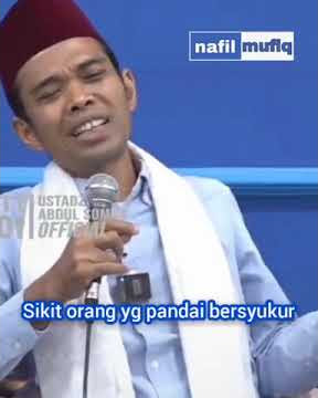 YANG BERSYUKUR SEDIKIT • Ust Abdul Somad