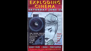 Exploding Cinema live in Margate 22-6-24