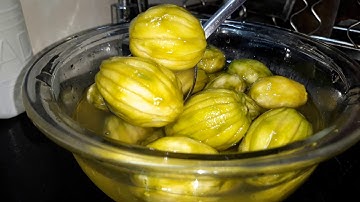 Cách làm mứt cóc non chua chua ngọt ngọt đón tết