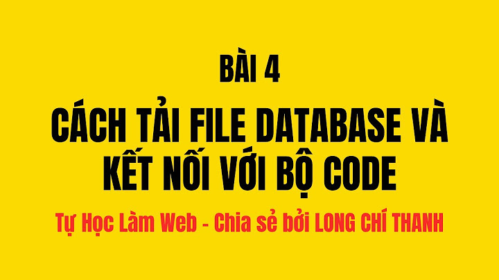 Hướng dẫn up database lên host năm 2024