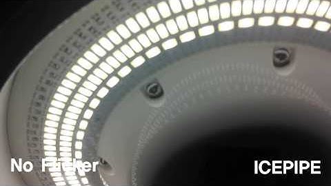Flicker Test LED Lamp: ICEPIPE UR2000