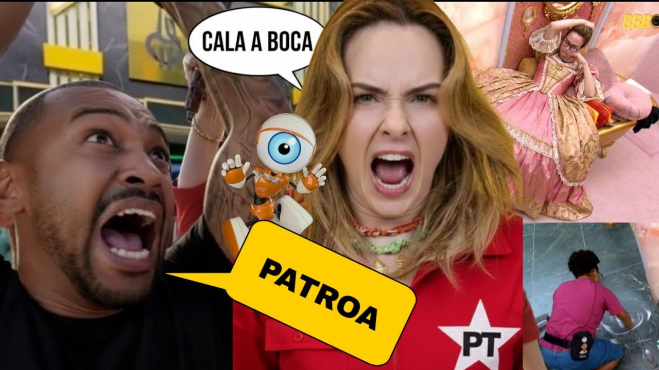 a patroa  Ana Paula Renault LACRANDO com TOKENISMO Negro  no BBB26