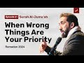 Jealousy and heedlessness  ep  21  surah al jumuah  nouman ali khan i ramadan 2024